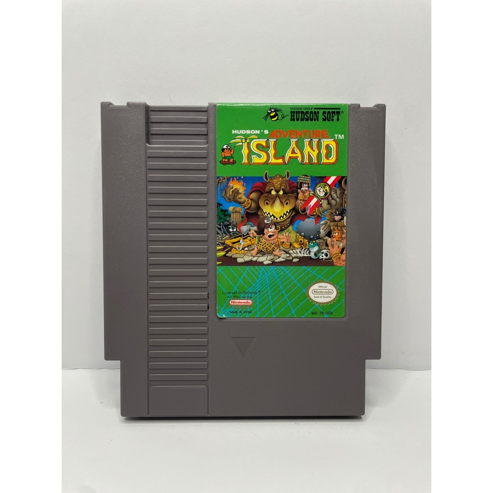 Hudson's Adventure Island Nintendo NES Video Game Cart NES-TB-USA Hudson Soft